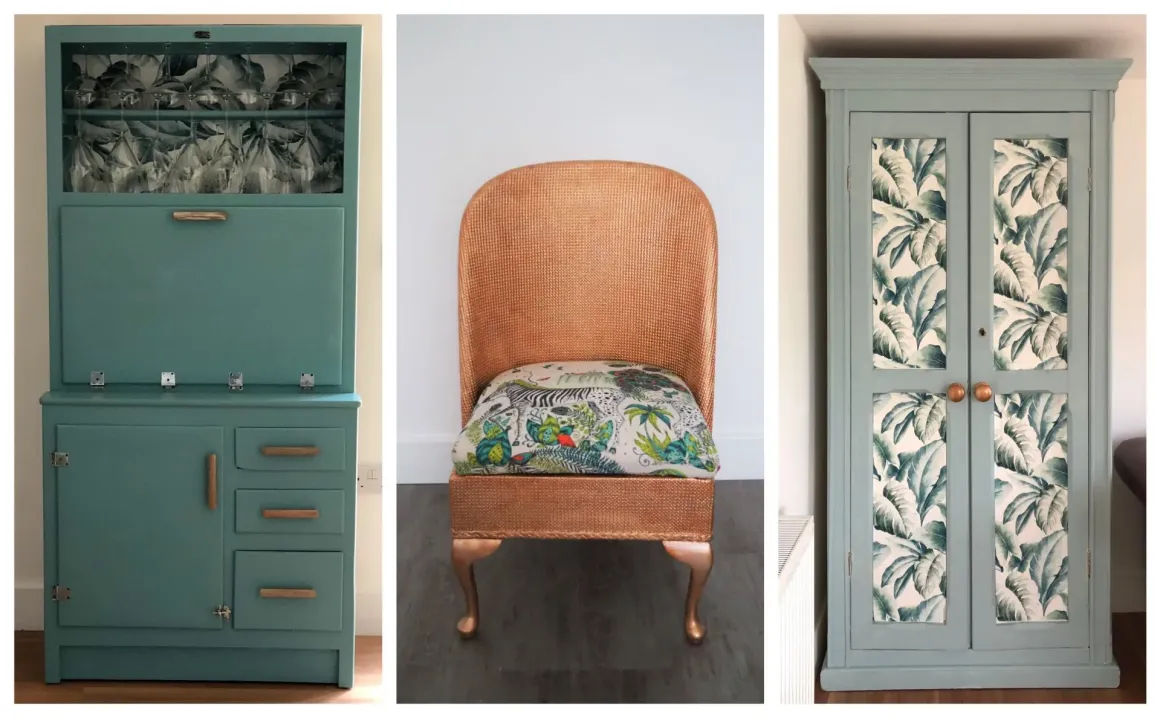 You are currently viewing 7 Cool DIY Furniture Makeovers With Wallpaper